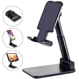 Adjustable Desktop Phone and Tablet Stand Compatible with iPhone, iPad and Xiaomi Devices