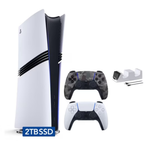 Sony PS5 Slim Disc 1TB Console with DualSense – White
