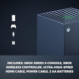 Microsoft Xbox Series X 1TB Console with Wireless Controller – Carbon Black