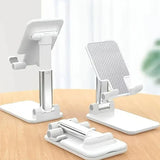 Adjustable Desktop Phone and Tablet Stand Compatible with iPhone, iPad and Xiaomi Devices