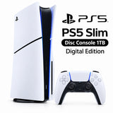 Sony PS5 Slim Disc 1TB Console with DualSense – White