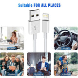 3A USB-A to Lightning Charging Cable Compatible with iPhone 14, 13, 12, 11, Pro Max and XR – 1M, 2M or 3M